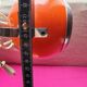 Vintage "Eyeball" Desk Lamp Orange & Chrome – Space Age Era