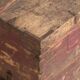 Antique Chinese chest painted in pine wood – China, circa 1920