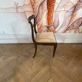 Chaise en acajou style Regency