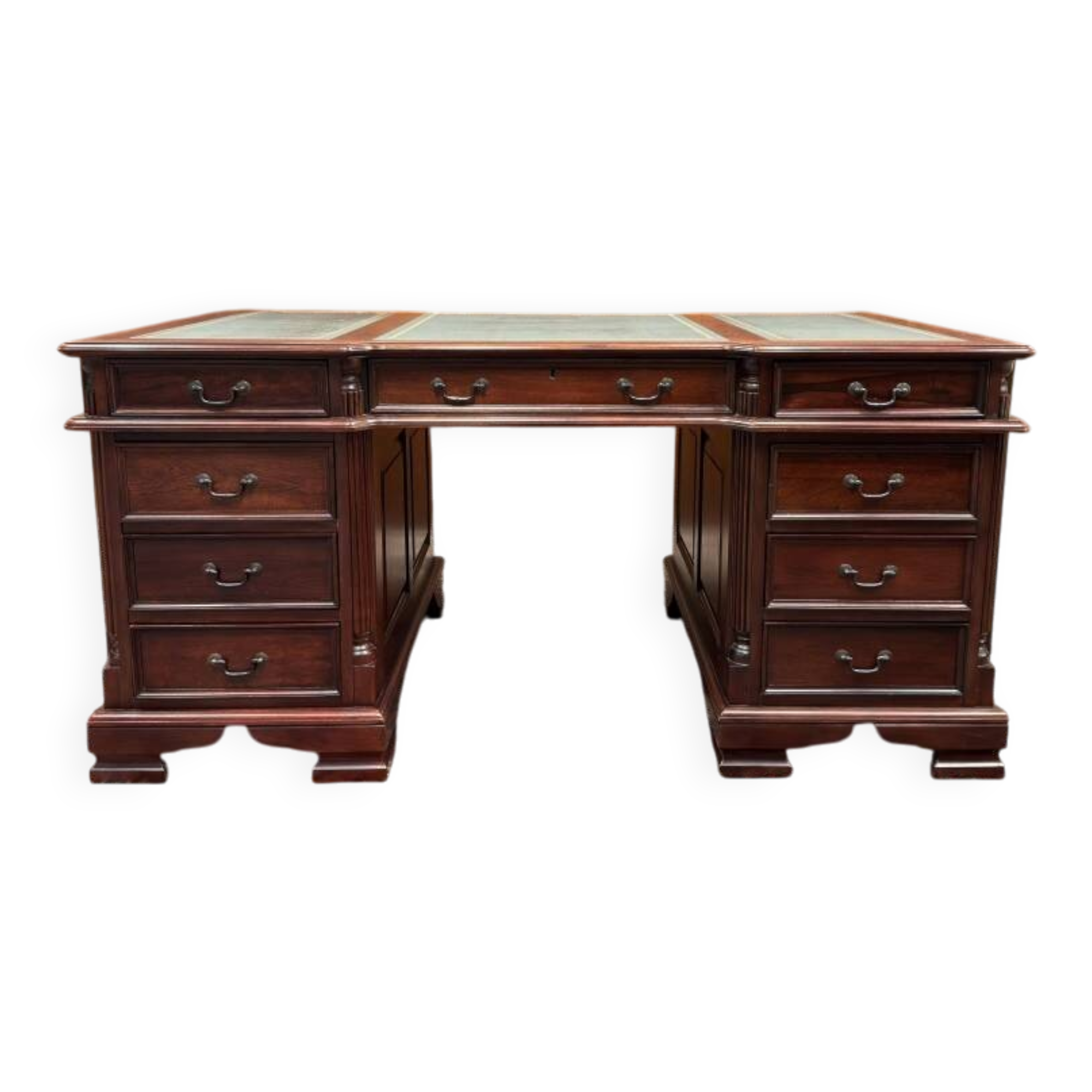 Bureau Chesterfield classique anglais