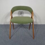 Beech chair in green, 1960s