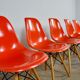 Chairs DSW fiberglass by Charles & Ray Eames for Herman Miller