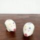 Ceramic pig salt and pepper shaker set