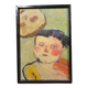 PETROVITCH (20th century) "The two children" Oil on canvas