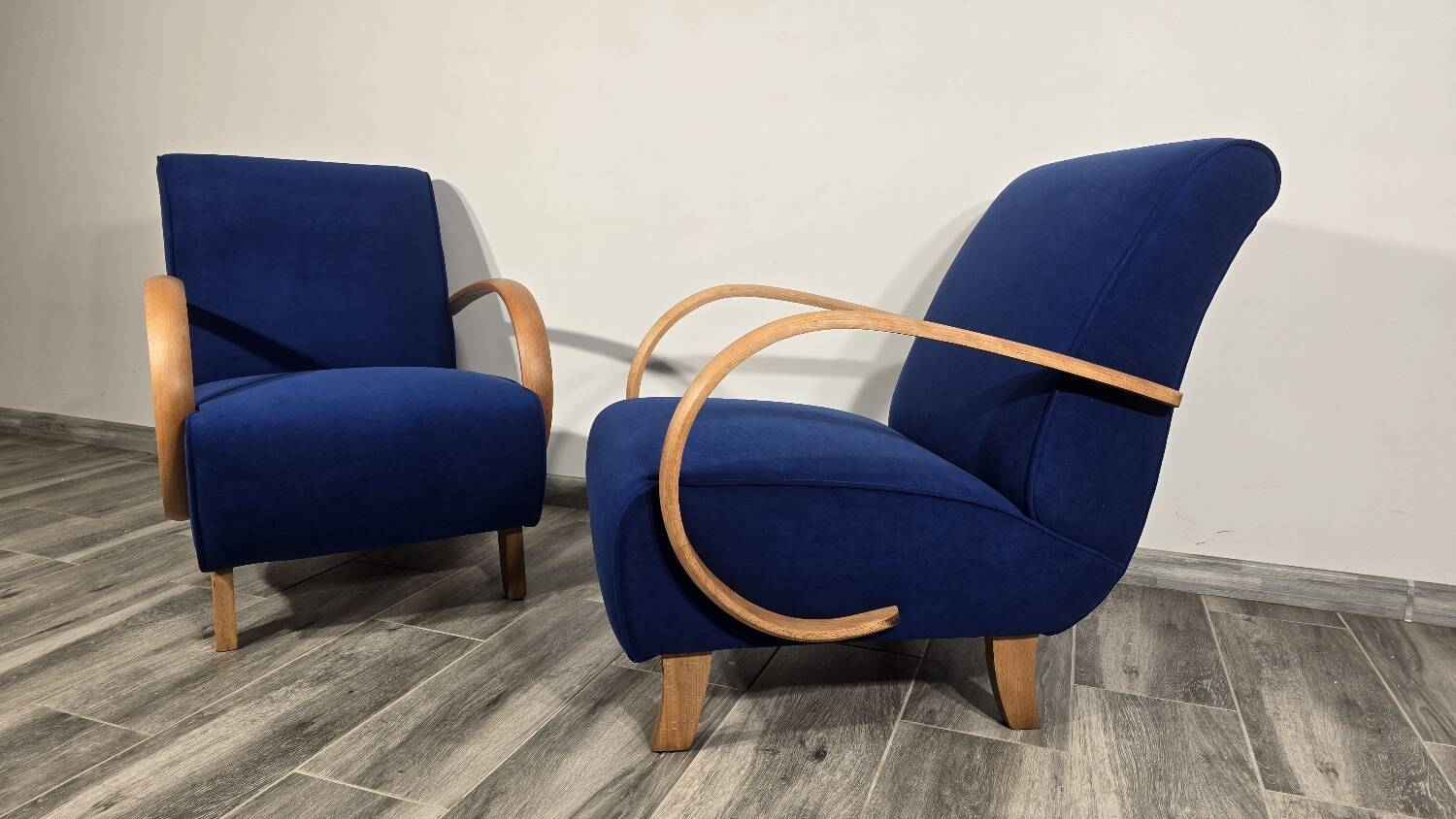 Lounge Chairs from Jindrich Halabala, 1940s, Set of 2