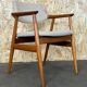 60s 70s teak armchair desk chair Svend Age Eriksen Glostrup