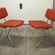 Pair of compass model chairs by Pierre Guariche for Les Huchers-Minvielle France 1955