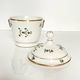 Porcelain Sugar Pot of the Duke of Angoulême | Barbeaux | 19th Century