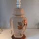 Hand-painted ceramic lamp – 1950s-60s – height 32 cm