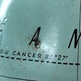 Vintage metal/Taride globe