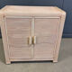 Vintage pencil reed cabinet, 1970s