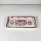 Soap dish model "Jardinière", St Amand - Hamage Nord, pink, early 20th century.