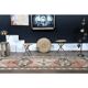 Orange Handmade Wool Turkish Vintage Oushak Runner Rug 94x324