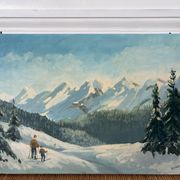 Oil painting landscape signed 40cm x 55cm