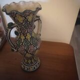 Vase multicolores signé safi