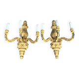 Lot - two Renaissance style wall lights.