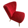 Armchair red cocktail 50s-60s
