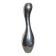 Large organic vase in polished aluminium cast.