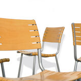 Set of 6 dining chairs by ruud jan kokke for harvink, netherlands 80s/90s