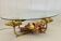 Sculptural coffee table with lighting by Henri Fernandez, France 70s