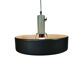Anvia Almelo - J. Hoogervorst - "model 4017" - Ufo hanging lamp - anthracit