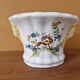 Bouquet holder or flower spike in Moustiers earthenware