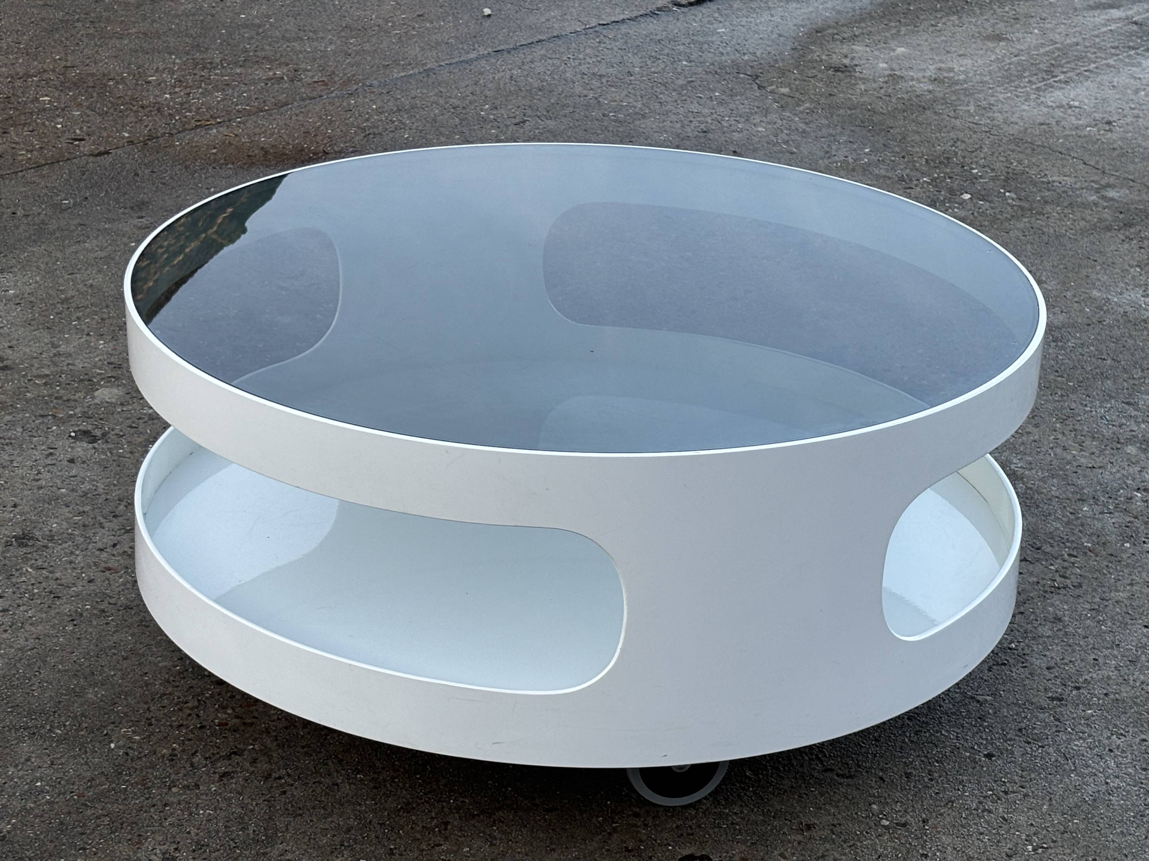 Vintage Space Age coffee table vintage coffee table Nebu -  Erik van Buijtenen