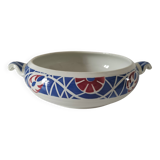 Sarreguemines vegetable dish, Robinson model