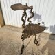 3-tier bronze napoleon iii pedestal table plant holder from the 19th century