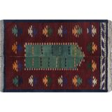 Vintage Turkish Oushak Rug Handwoven 107x160 cm