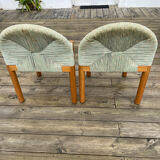 Ciambotto chairs by De Pas d'Urbino and Lomazzi