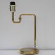 Scandinavian brass swing arm table lamp