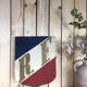 Old flag door French Republic