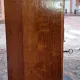 Vintage wooden wall display cabinet, chalet country design.
