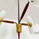 Brass Chandelier by Rupert Nikoll
