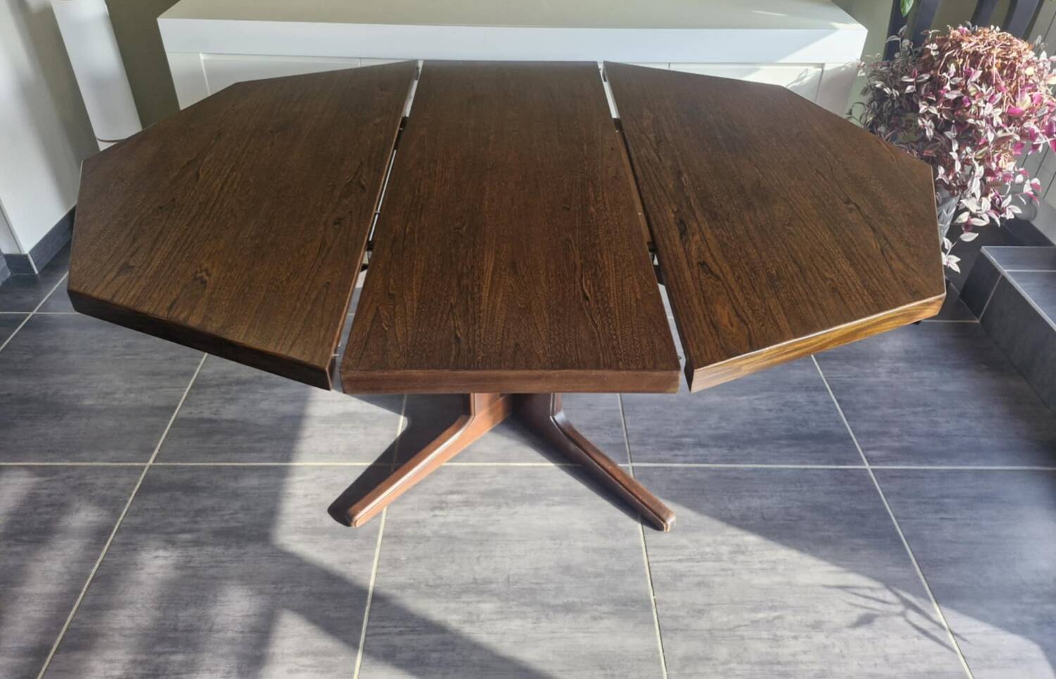 Vintage Monopoly Extendable Table, 1970s