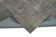 Handmade turkish overdyed 170 cm x 245 cm grey patchwork rug