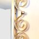 Golden mirror "Hollywood Regency" 50s Vintage (78 x 63.5)