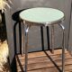 Tabouret en formica rond