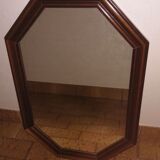 Wooden mirror 67x47cm