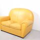 Poltrona Frau vanity fair beautiful yellow leather sofa
