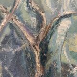 Vintage Oil on Canvas by Swedish artist Anna Munther (1915-2000)