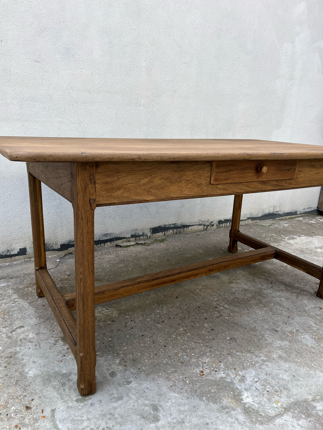 Oak farmhouse table