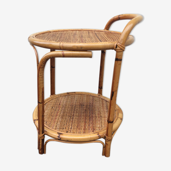 Vintage bamboo dessert - rattan