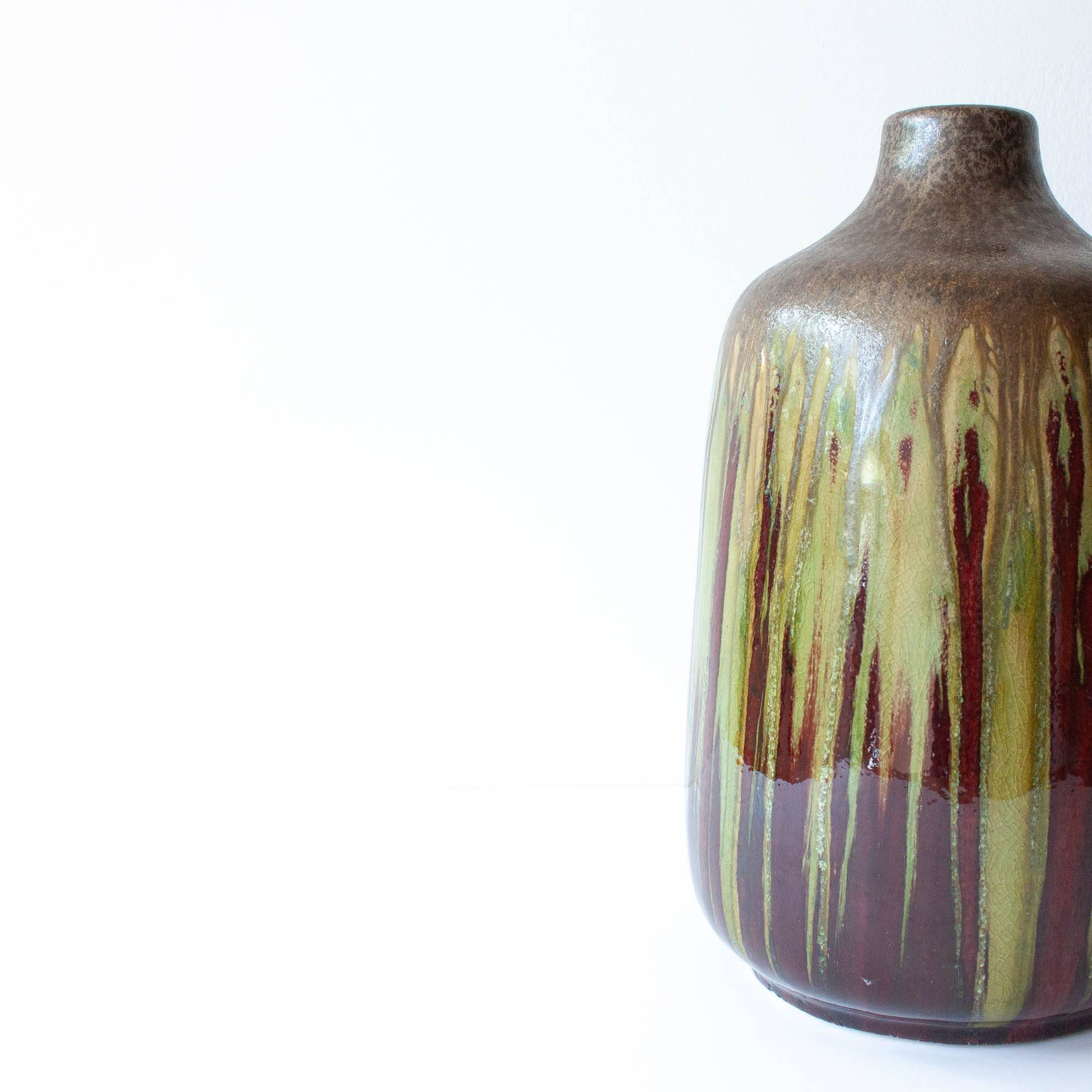 Vintage Lava Ceramic Vase, 1970's