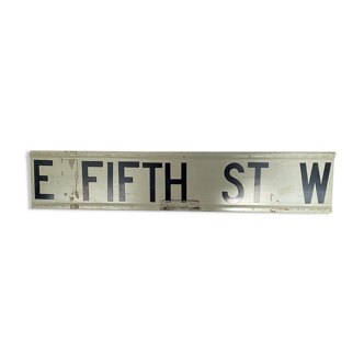 New york street plaque