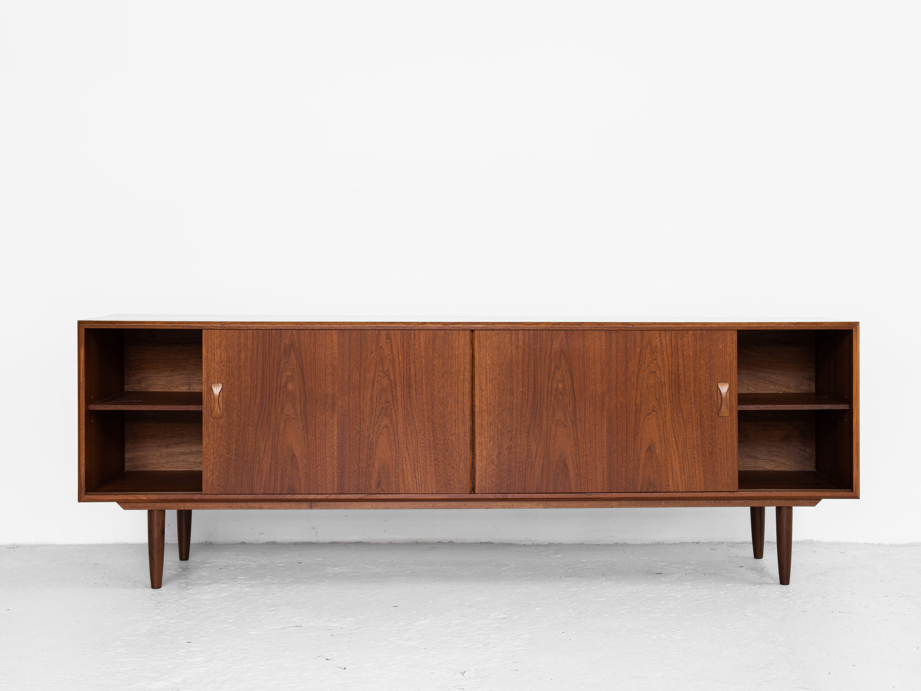 Midcentury Danish sideboard in teak by Clausen & Søn 1960s