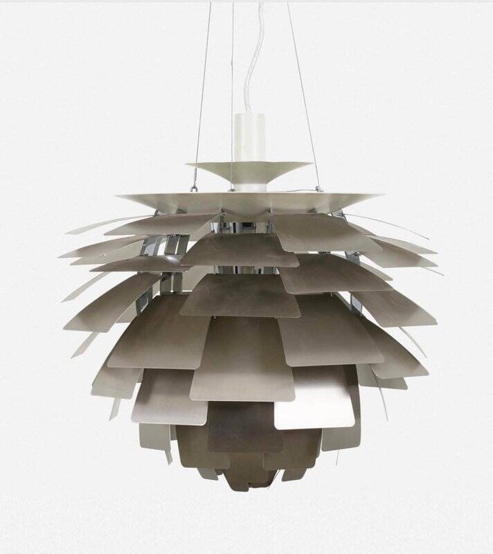 Ceiling Lamp Artichoke attributed to Poul Henningsen for Louis Poulsen, 1957