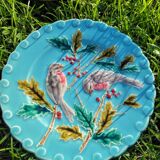 Bird barbotine plate