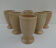 6 mazagran cups in Vintage Village sandstone